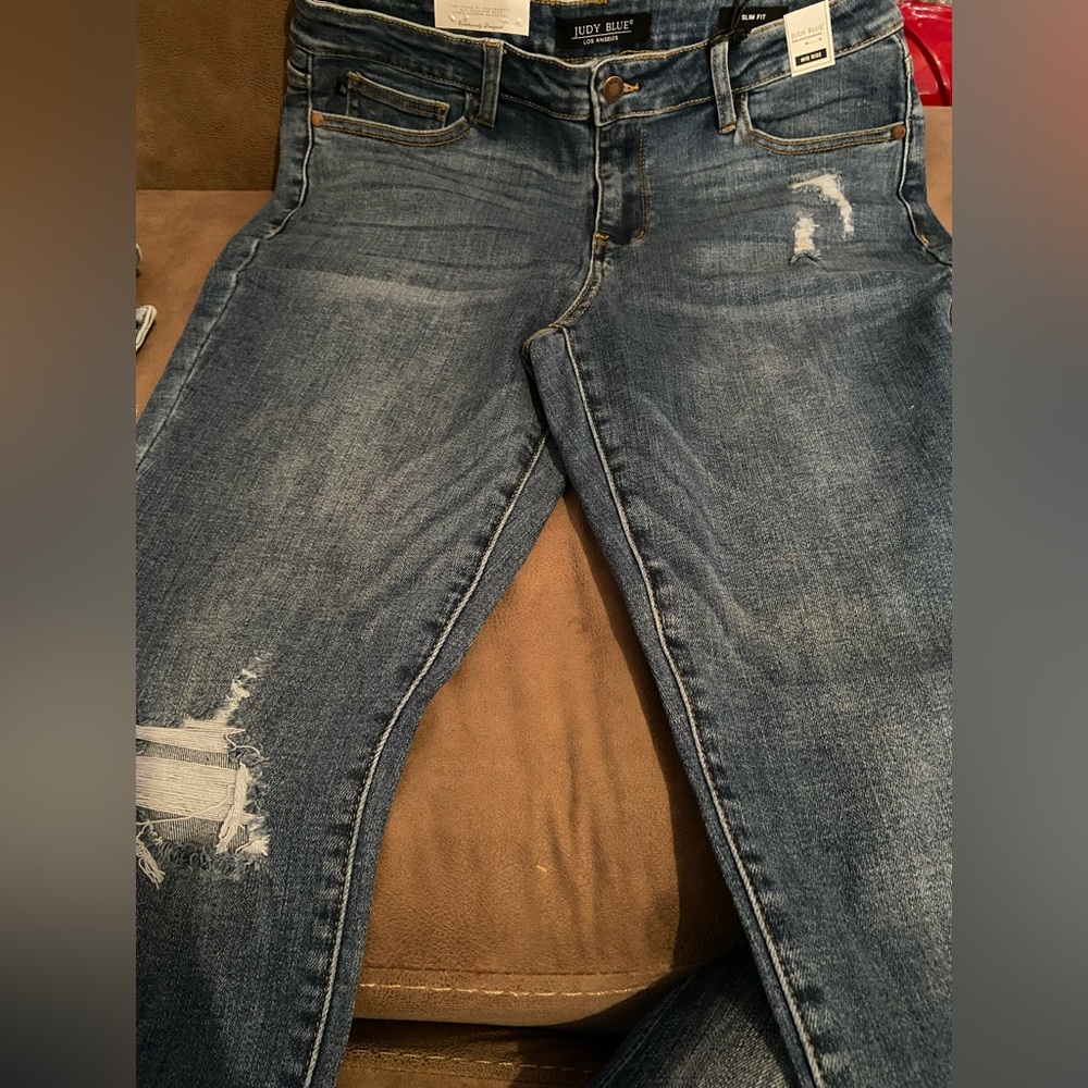 New judy blue jeans slim fit
